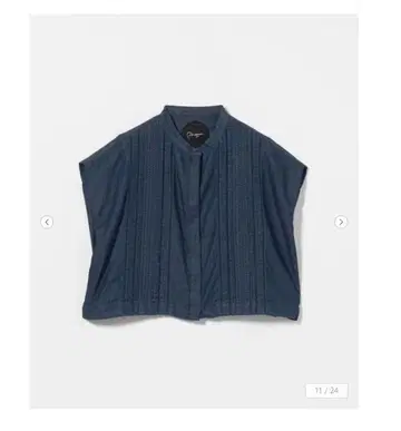 Pheeta Trinity 데님 블라우스 united arrows