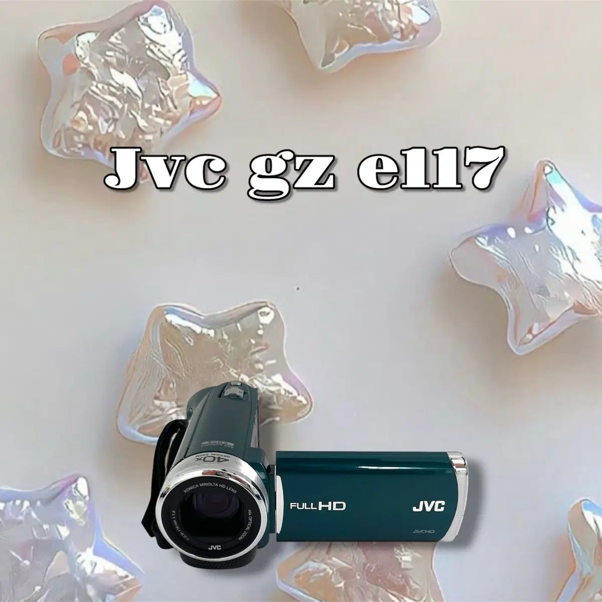 희귀컬러 / 입문자 추천 / Jvc gz e117 빈티지 캠코더