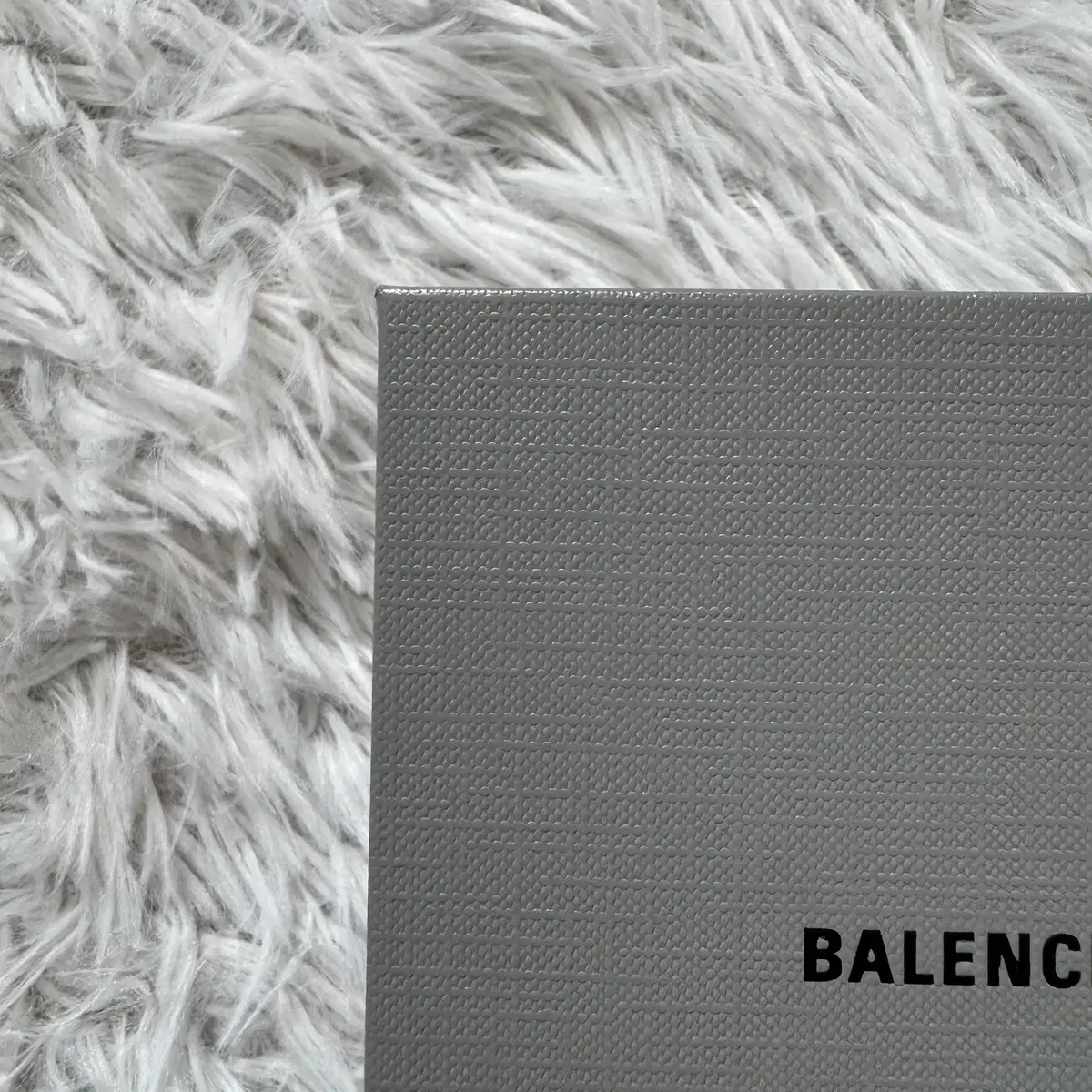 BALENCIAGA BB 아이콘 네클리스 엔틱 실버 발렌시아가 목걸이 OS