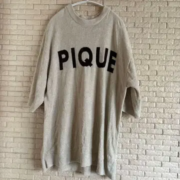 젤라또피케옴 PIQUE 로고 반팔 풀오버 M