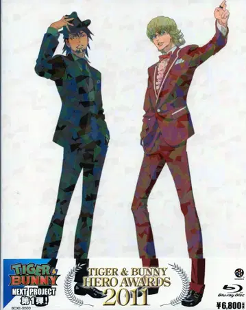 애니메이션 Blu-ray TIGER & BUNNY HERO AWARDS 2011