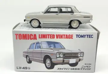 TOMYTEC TOMICA LIMITED VINTAGE 닛산 스카이라인 1800DX 실버 LV49b