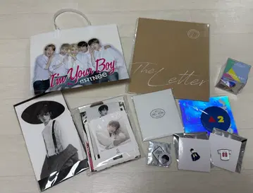 샤이니 굿즈, 종현 더레터 브로슈어 등 모음 양도