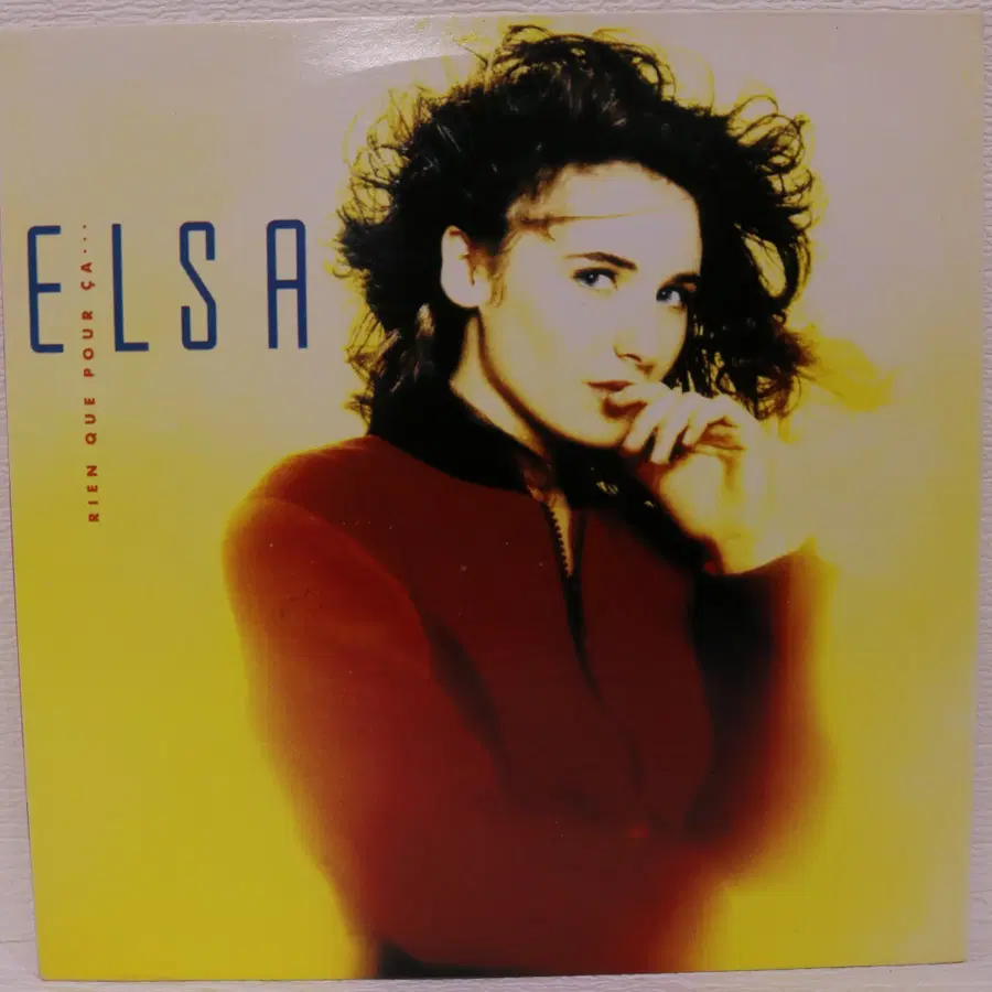 [NO.6272] ELSA (RIEN QUE POUR CA...) lp음반