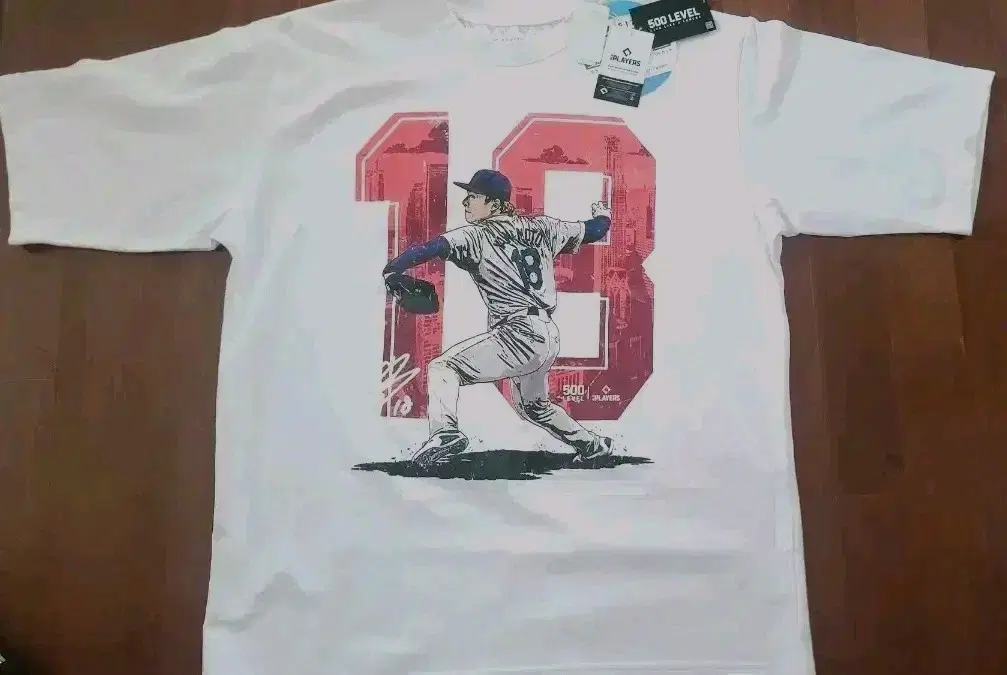 정품 MLB LA DODGERS 다저스 #18 야마모토 셔츠 저지 헬스 야구 기능성 운동복 MVP 100사이즈