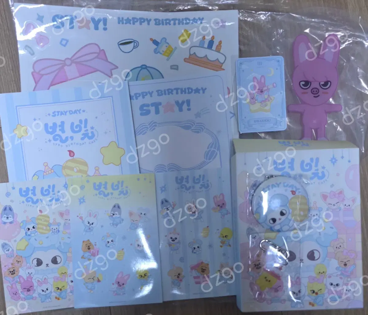 straykids stay birthday cafe gift set