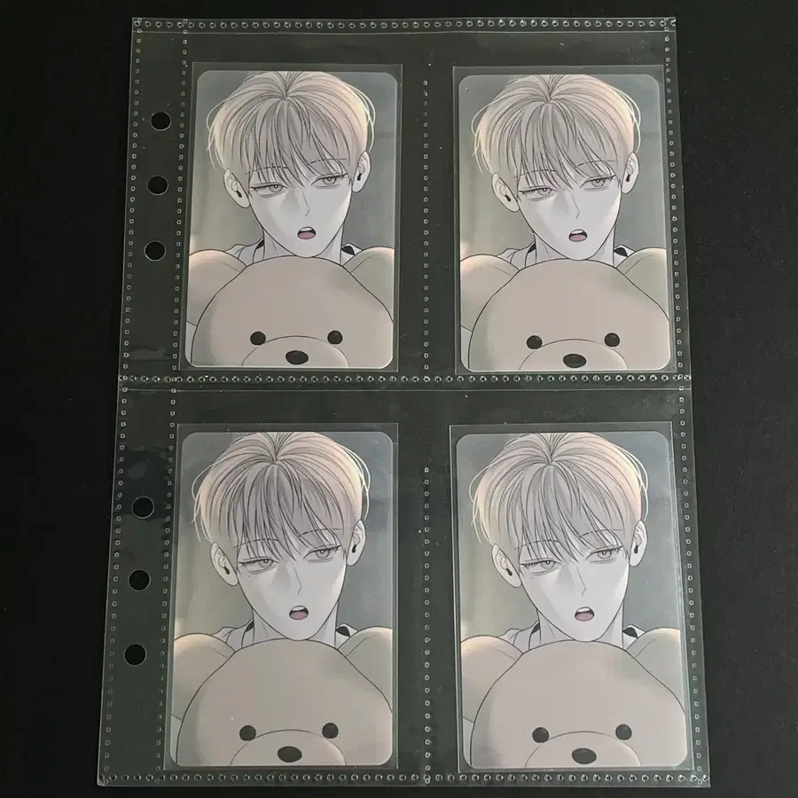 엎질러진 피 윤재 컬렉션 포토카드 포카 4장 일괄