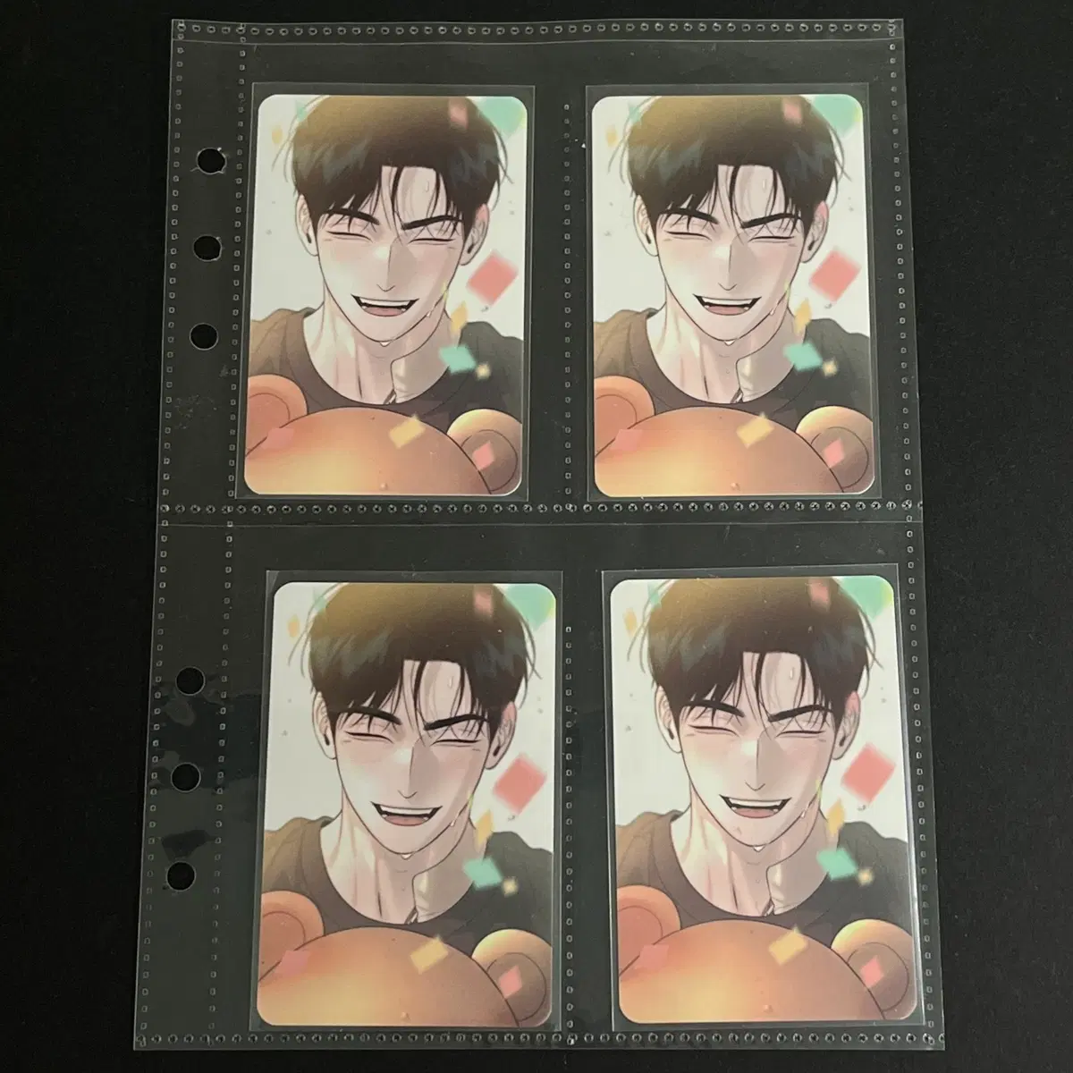 엎질러진 피 윤혁 컬렉션 포토카드 포카 4장 일괄