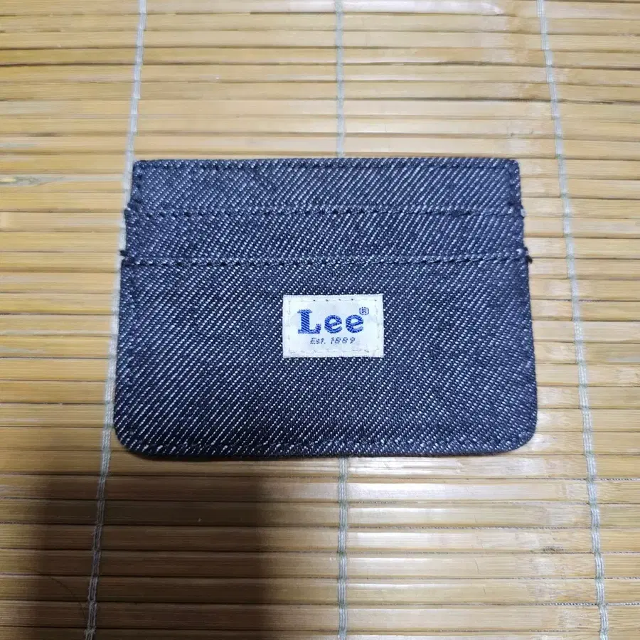 구매시덤)Lee 데님 카드케이스