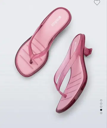MELISSA THONG KITTEN HEEL 사이즈-EU 41-42