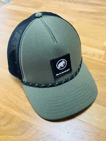 새상품급 MAMMUT 마무트 캡 카키