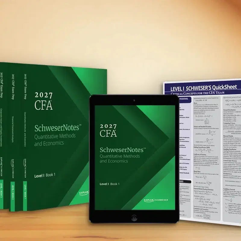 2027 CFA level 1슈웨이저,목,커리큘럼북,퀵시트,각종 문제