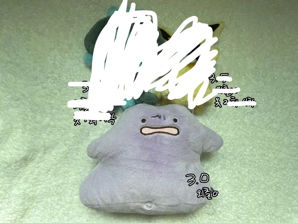 포켓몬 인형 굿즈 (메타몽,잠자는 이브이)및 가챠 양도합니다