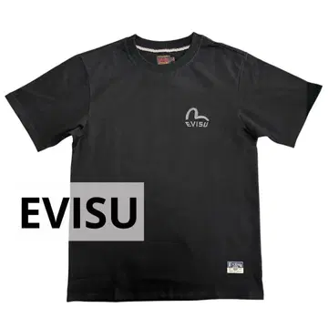 EVISU 에비수 티셔츠 블랙 L