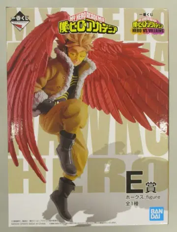 BANDAI SPIRITS 제일복권 나의 히어로 아카데미아 HERO VS VILLAINS E상 호크스 figure