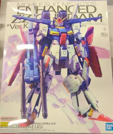 BANDAISPIRITS MG 1/100 반다이남코판 강화형 더블 제타 건담 Ver.Ka/15+ 표기