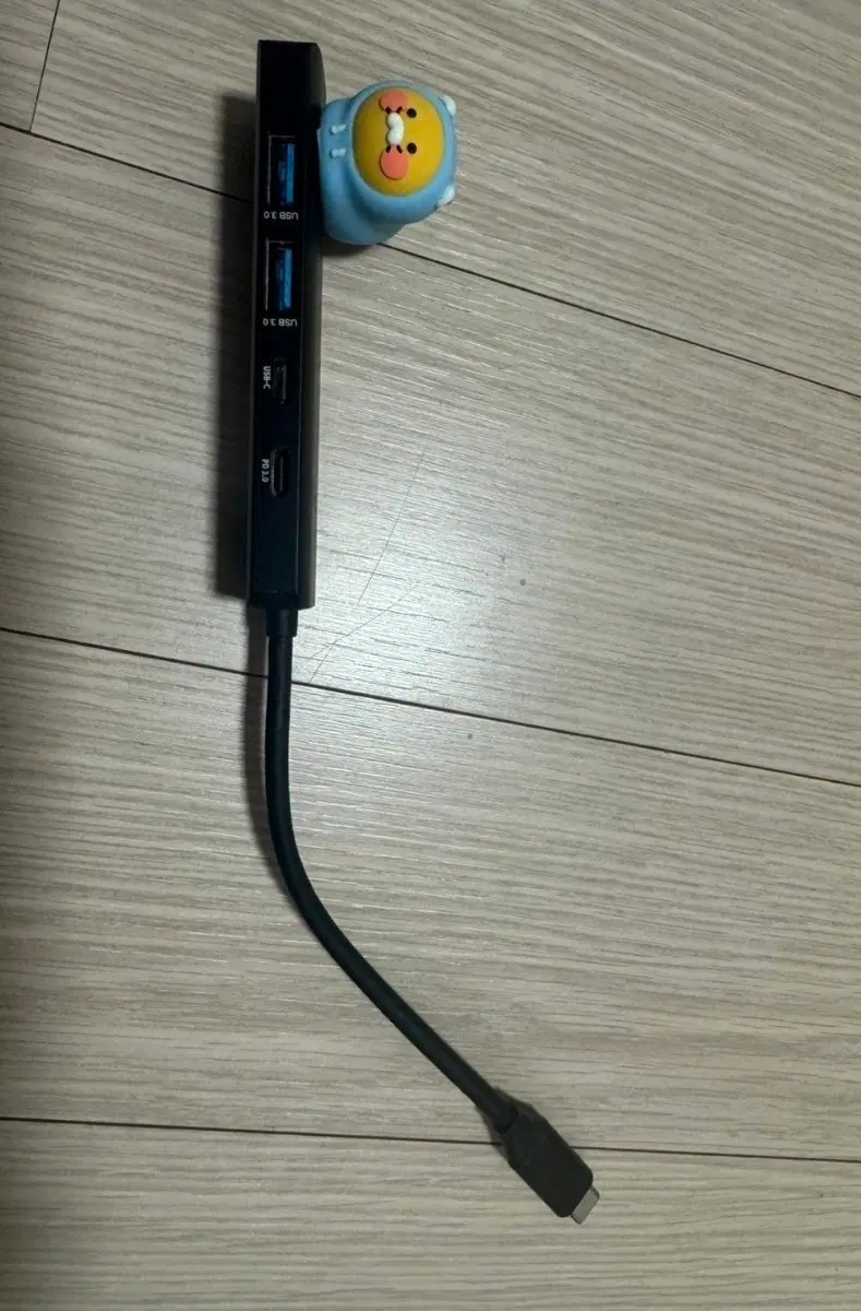 카카오프렌즈 라이언 USB 허브 멀티포트