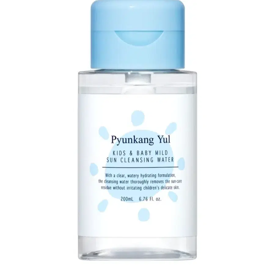 [새상품]편강율 키즈앤베이비 마일드 선 클렌징워터, 200ml