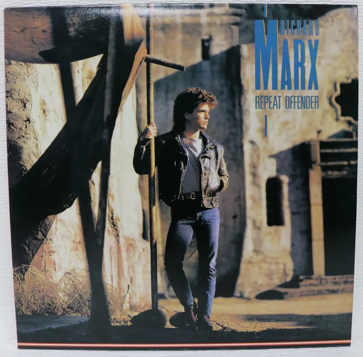 [NO.6281] RICHARD MARX (Repeat Offender), Right Here Waiting, Heart On The Line LP음반