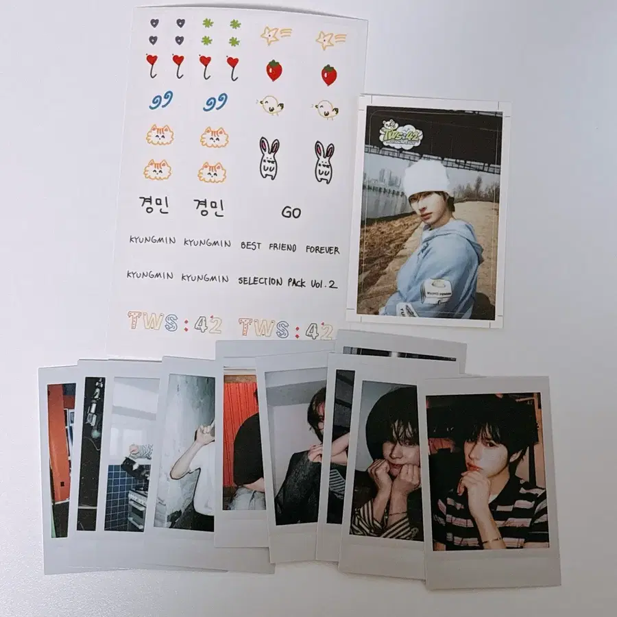 투어스 셀렉션팩 경민 + 카카오 선물하기 특전