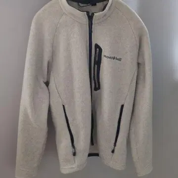 montbell 플리스 자켓 S 사이즈 아이보리