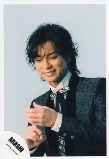 아라시 All the BEST! 1999-2009 마츠모토 준 공식 사진 *1장