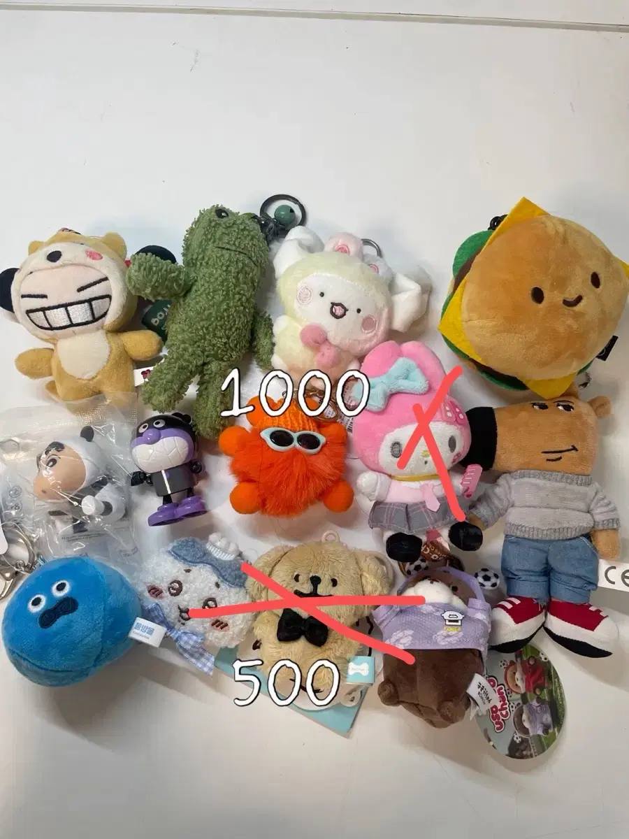 인형 키링 캐릭터 판매 개구리 짱구 마이멜로디 개별 일괄