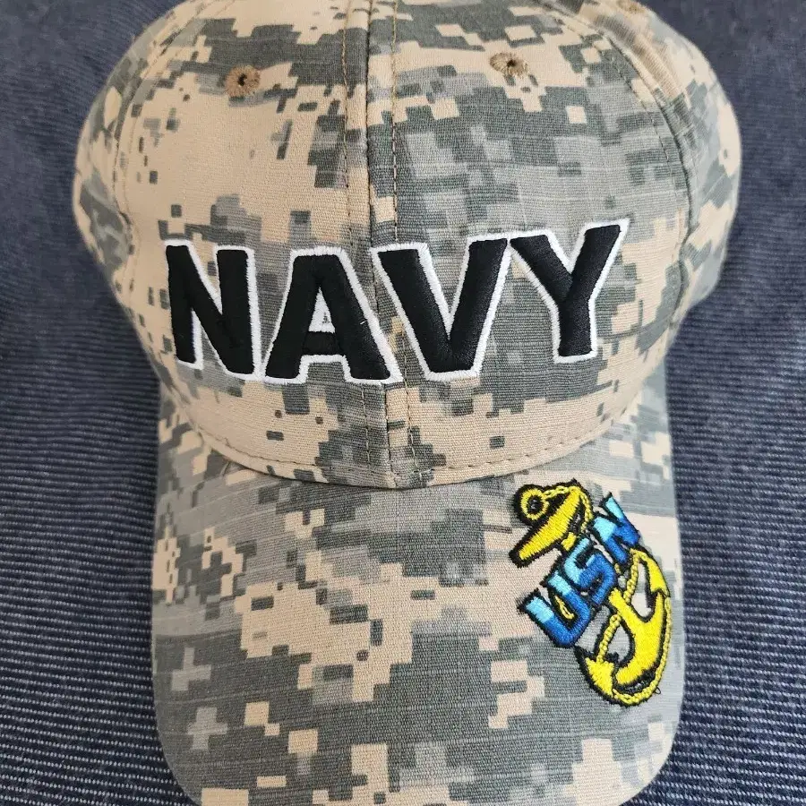 USN 네이비 캡 모자 카모플라쥬