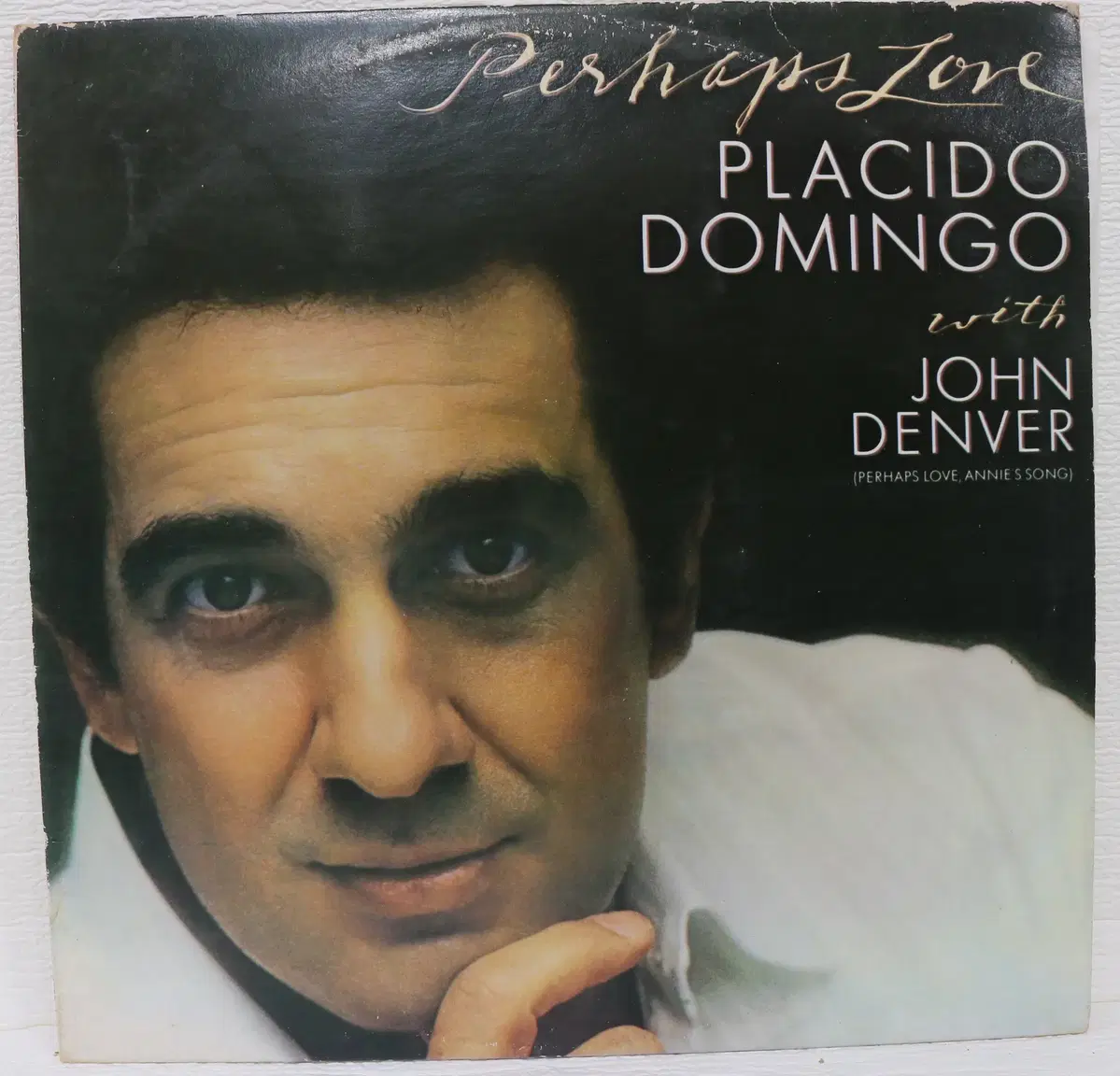 [NO.6283] PLACIDO DOMINGO WITH JOHN DENVER (PERHAPS LOVE) LP음반