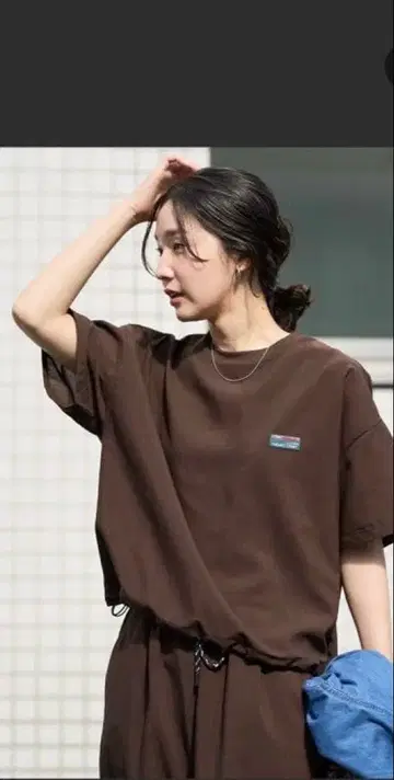 프릭스스토어 AiRide(에어라이드) 반팔 TEE 셋업 브라운 M
