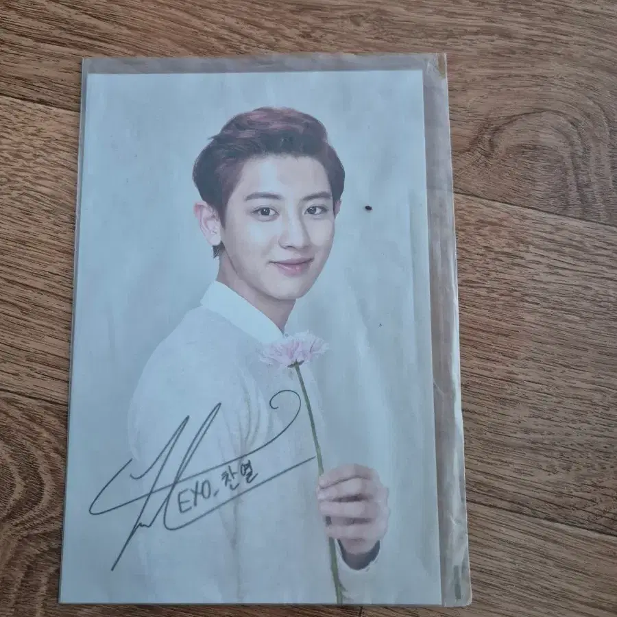 EXO 찬열 포토카드