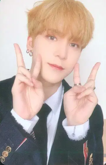 ATEEZ ZERO:FEVER EPILOGUE YUN HO 트레이딩 카드 뒷면 화이트