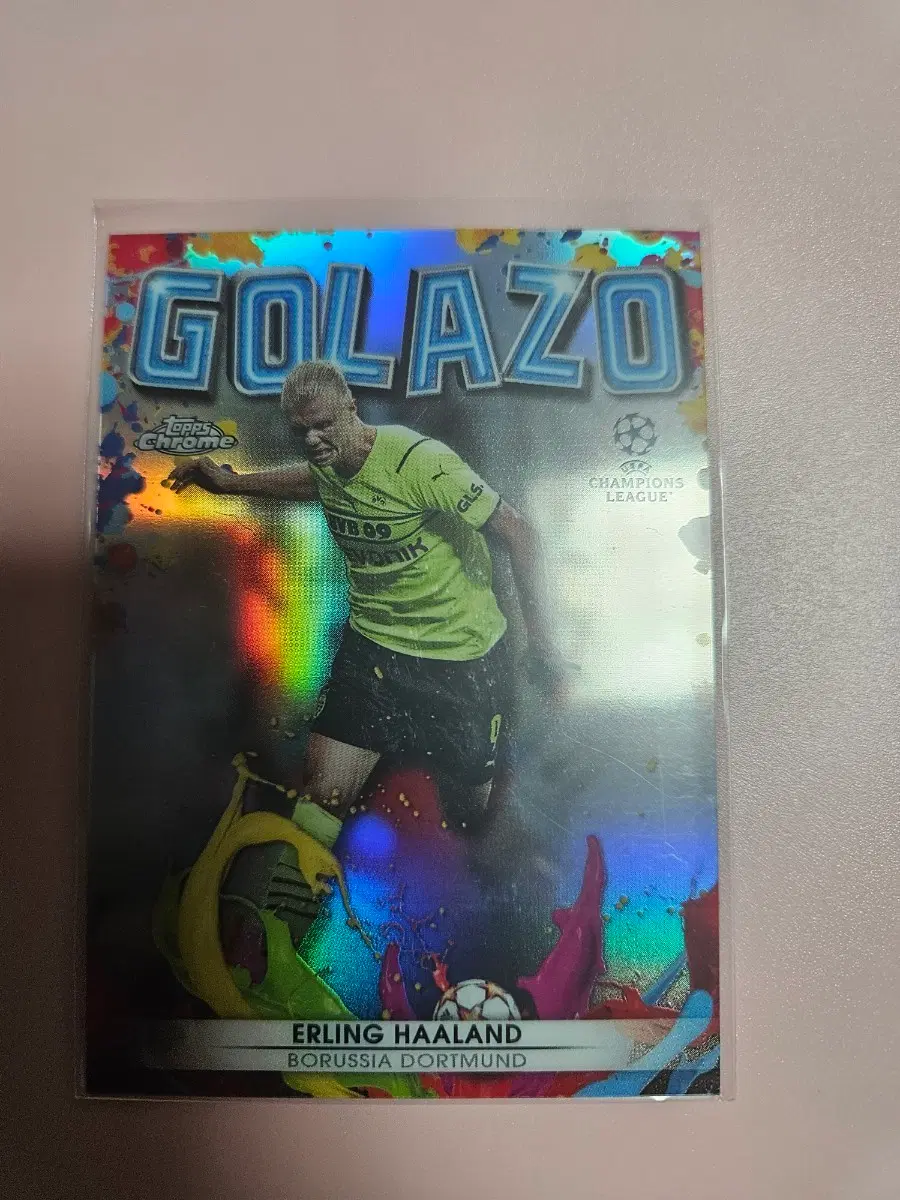 축구)엘링 홀란드 2022 탑스크롬 Golazo 리플렉터