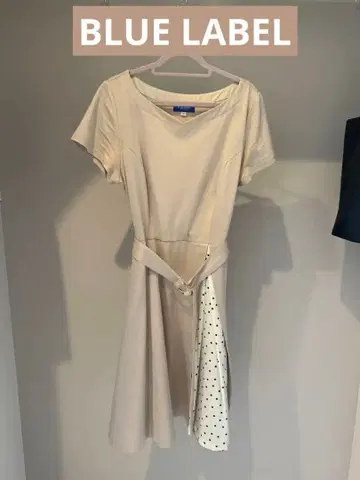 BLUE LABEL CRESTBRIDGE 반팔 원피스 38