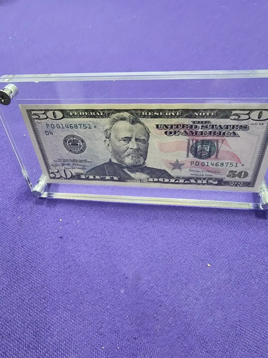 America 50달라 star note