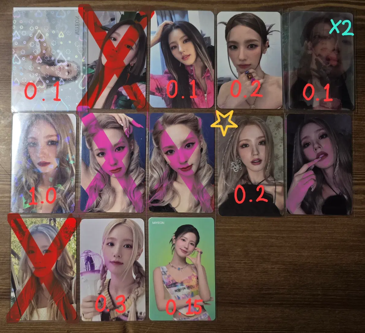 여자아이들 미연 포카 특전 미공포 엠디 앨포 앨범 판매