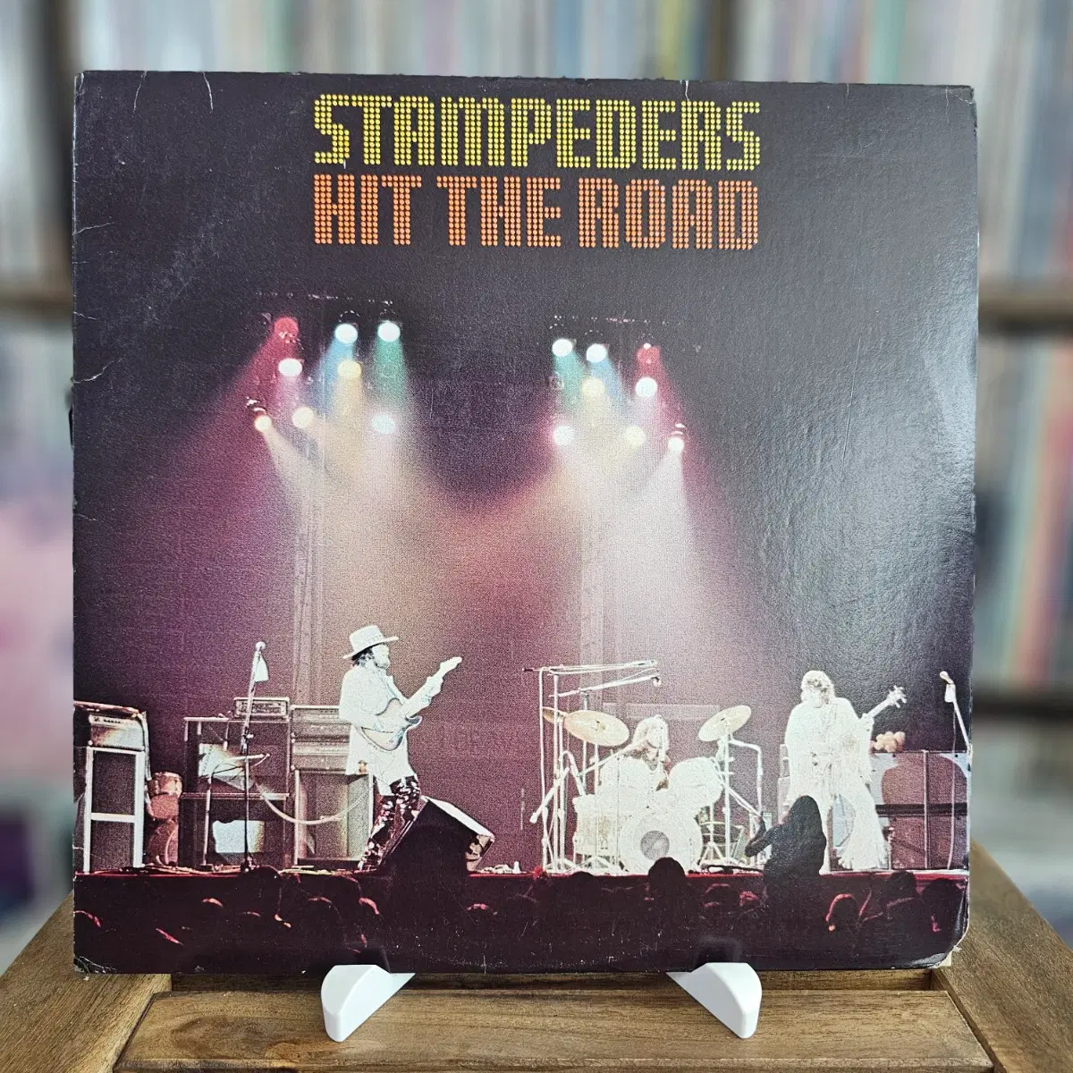 (미국반, 캐나다 록 트리오 밴드, 스템피더스 8집) The Stampeders - Hit The Road LP