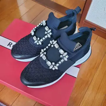 ROGER VIVIER 비쥬 스니커즈 블랙