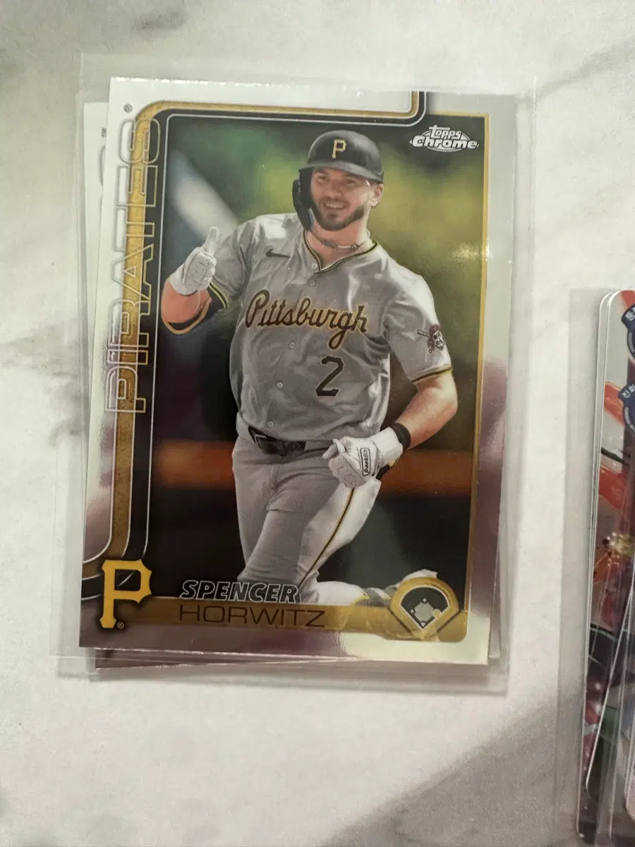 스펜서 호위츠 2023 Topps Chrome 야구 카드