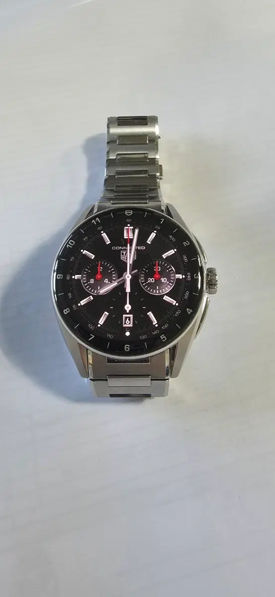 태그호이어 커넥티드 칼리버 E4 42mm 스틸 풀박스