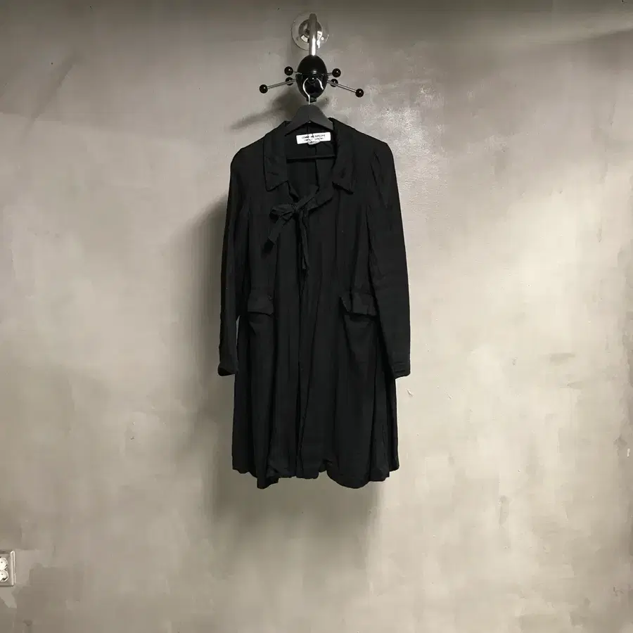 꼼데가르송 코트 블랙 S(W)