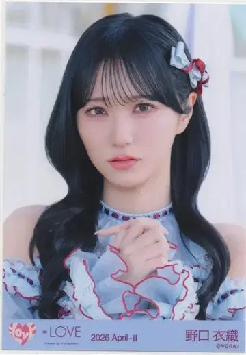 =LOVE 2026년 4월 랜덤 브로마이드 노구치 이오리 2026 April-II ( [ 극약중독 ] 가창 의상) 요리