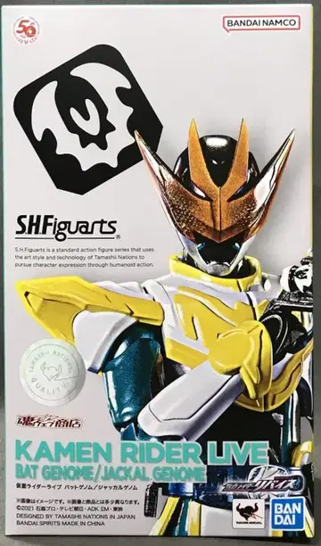 BANDAI SPIRITS S.H.Figuarts 가면라이더 리바이스 가면라이더 라이브 배트 게놈/쟈칼 게놈