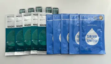 메디힐 마데카소 사이드/에스트라 시카  마스크팩 10개(반값택배 무료)