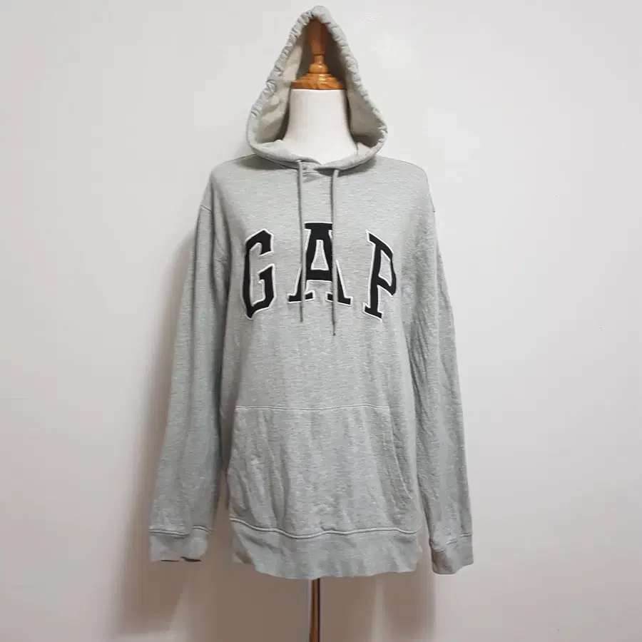 6574/GAP 남 95사이즈 그레이후드티셔츠/내옷방
