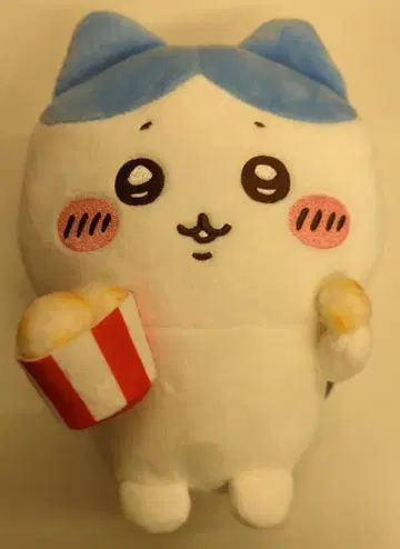 퍼레이드 같이 먹자 팝콘 봉제 인형 치이카와 같이 먹자 하치와레