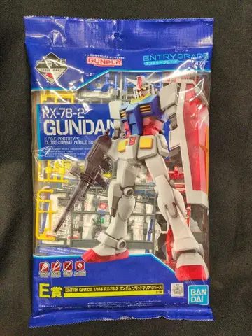 BANDAI SPIRITS 제일복권 기동전사 건담 건담 프라모델 2021 E상 ENTRY GRADE 1/144 RX78-2 건담 솔리드 클리어 리버스
