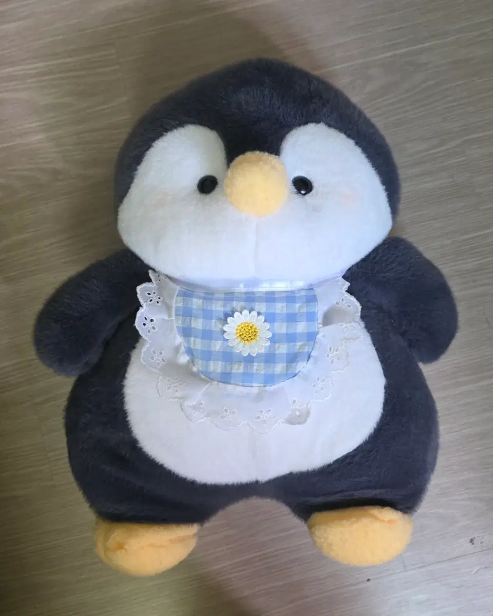 턱받이 펭귄 인형 안고자는 대형봉제인형