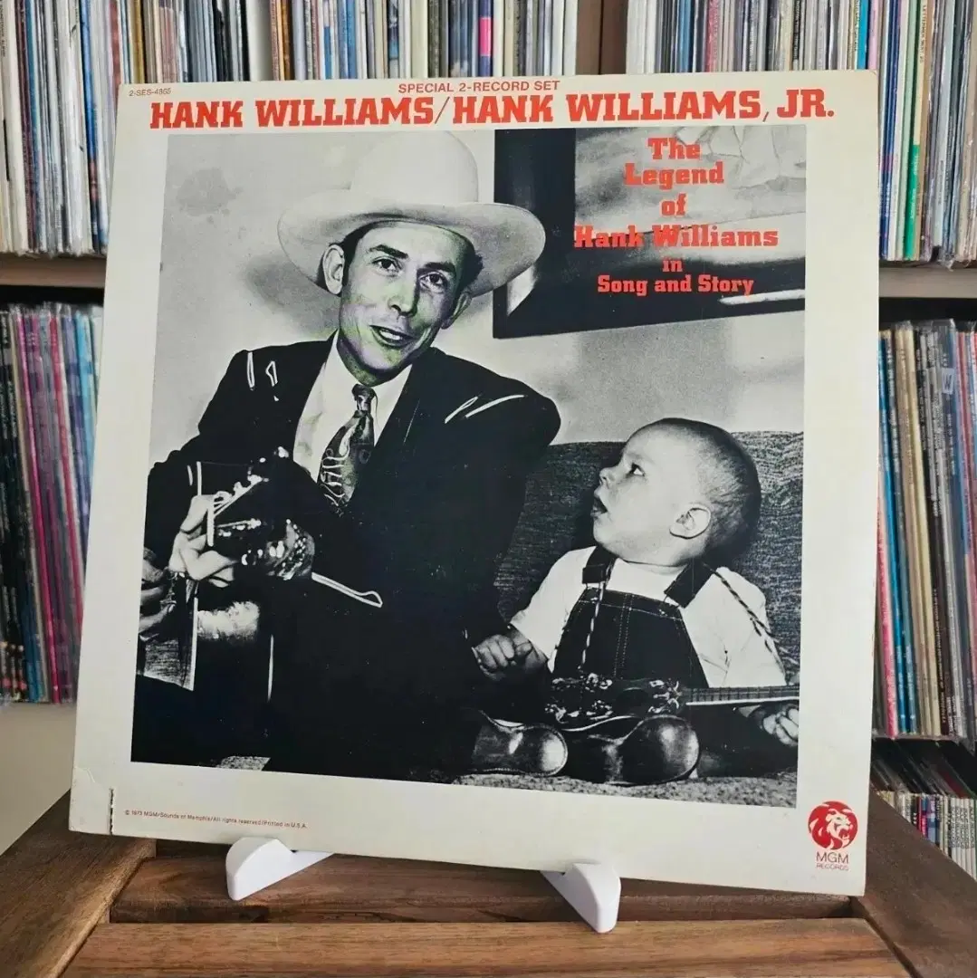 (2LP, 미국반, 노래와 이야기로 만나는 행크 윌리엄스의 전설) Hank Williams 2LP
