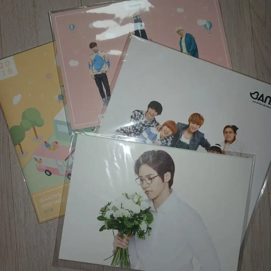 B1A4 비원에이포 BANA 바나 물품 2기 3기 시즌그리팅 이것저것